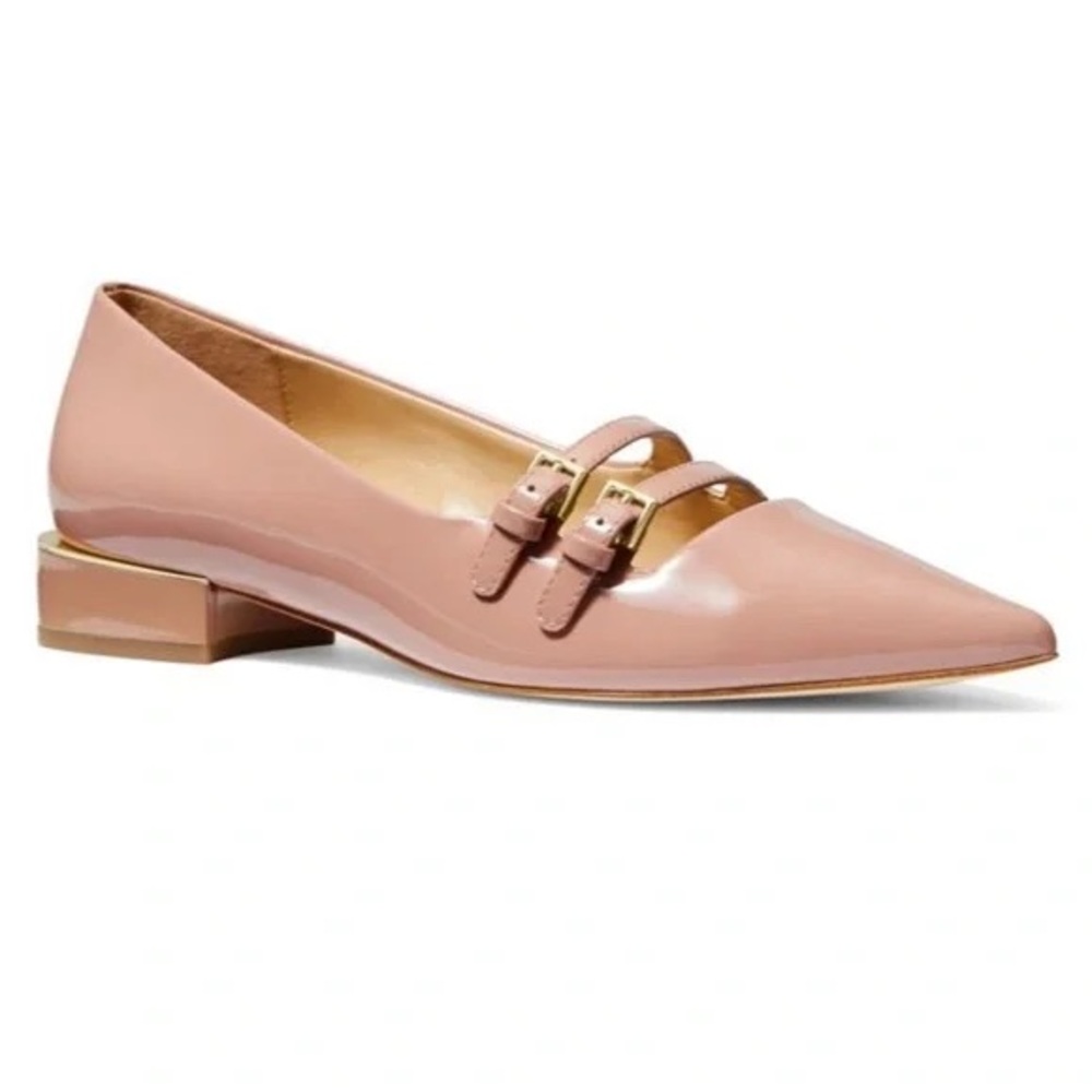 MICHAEL KORS ELISA PATENT LEATHER FLATS